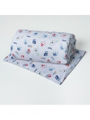 Duvet cover and pillowcase